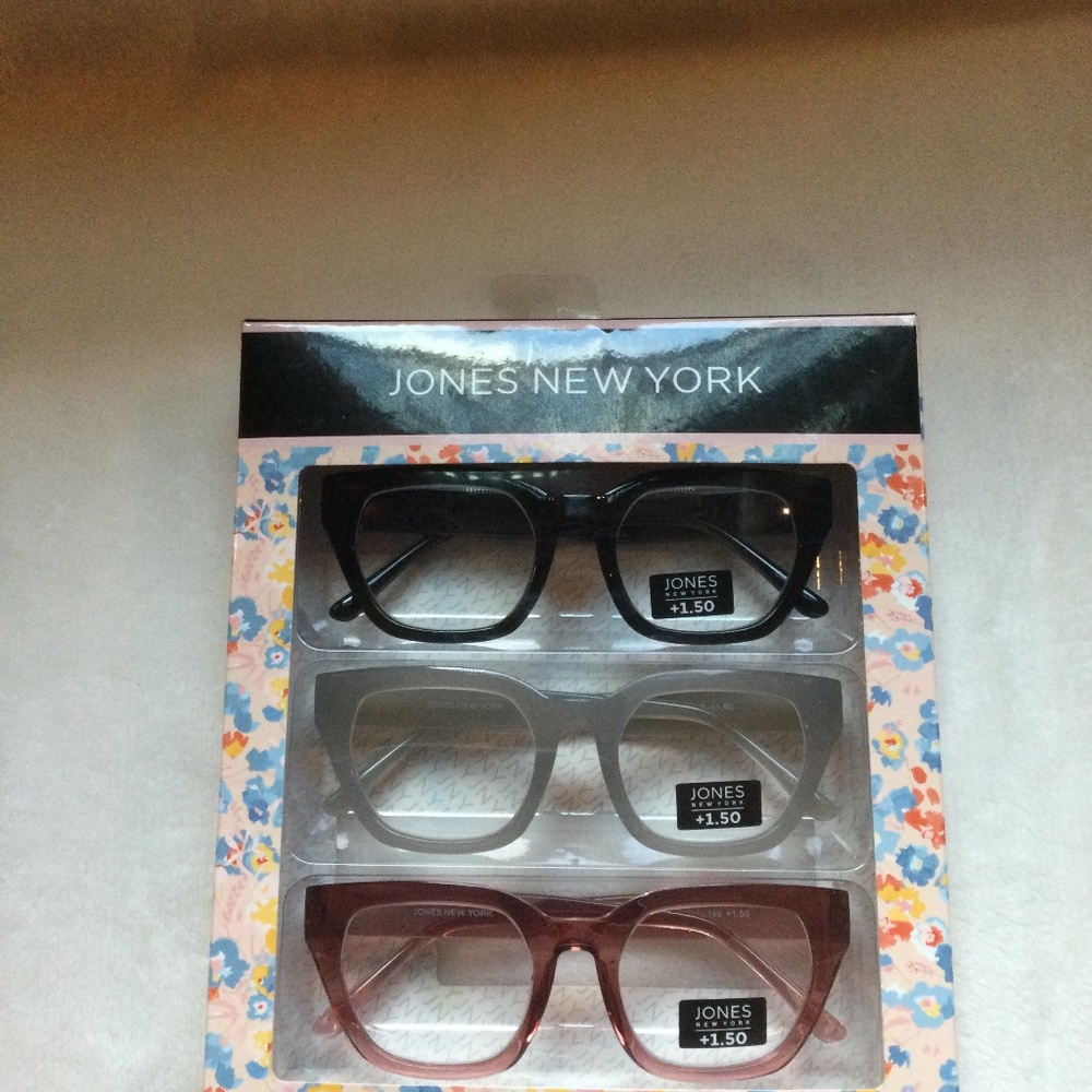 Jones New York +1.50 readers reading glasses new in box